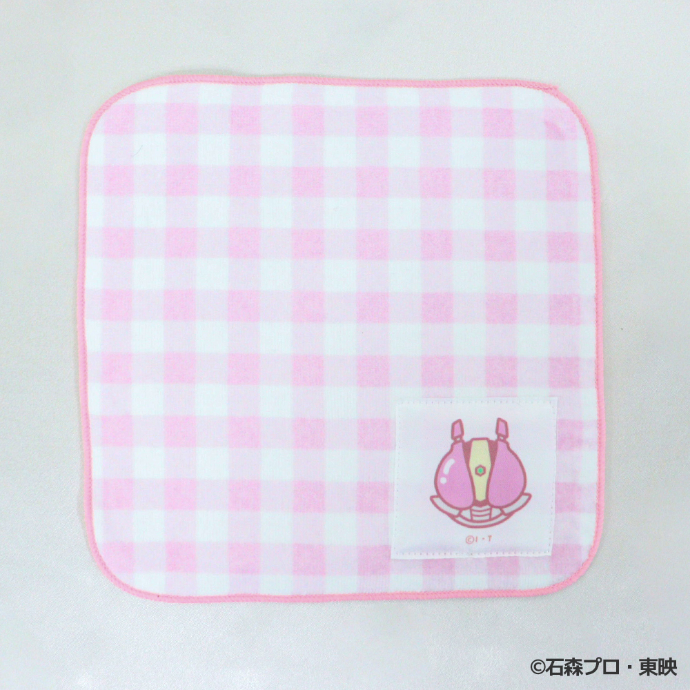 仮面ライダー電王_ハンドタオル 1 ソードフォーム[ギンガムパステルシリーズ]