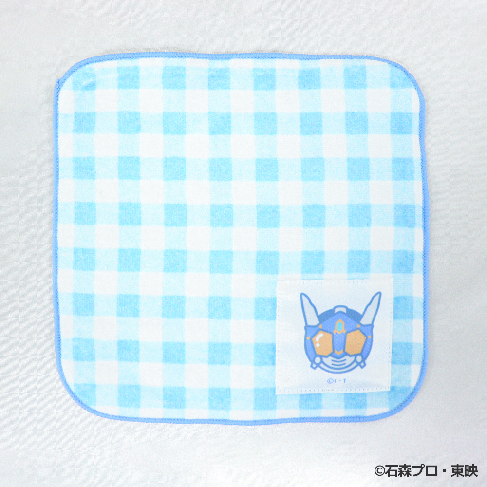 仮面ライダー電王_ハンドタオル 2 ロッドフォーム[ギンガムパステルシリーズ]