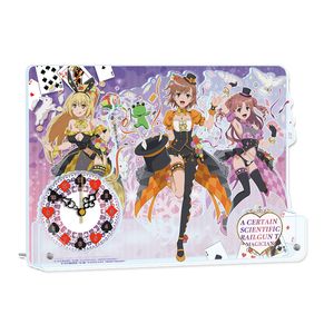 とある科学の超電磁砲T_描き下ろしBIGアクリル置時計【マジシャンver.】