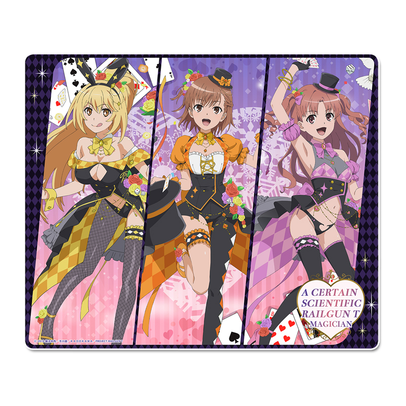 とある科学の超電磁砲T_描き下ろしマウスパッド【マジシャンver.】