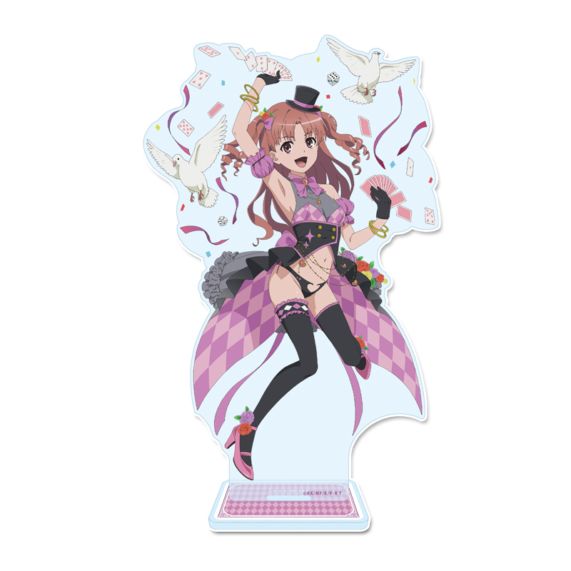 とある科学の超電磁砲T_描き下ろしアクリルスタンド【白井黒子】マジシャンver.