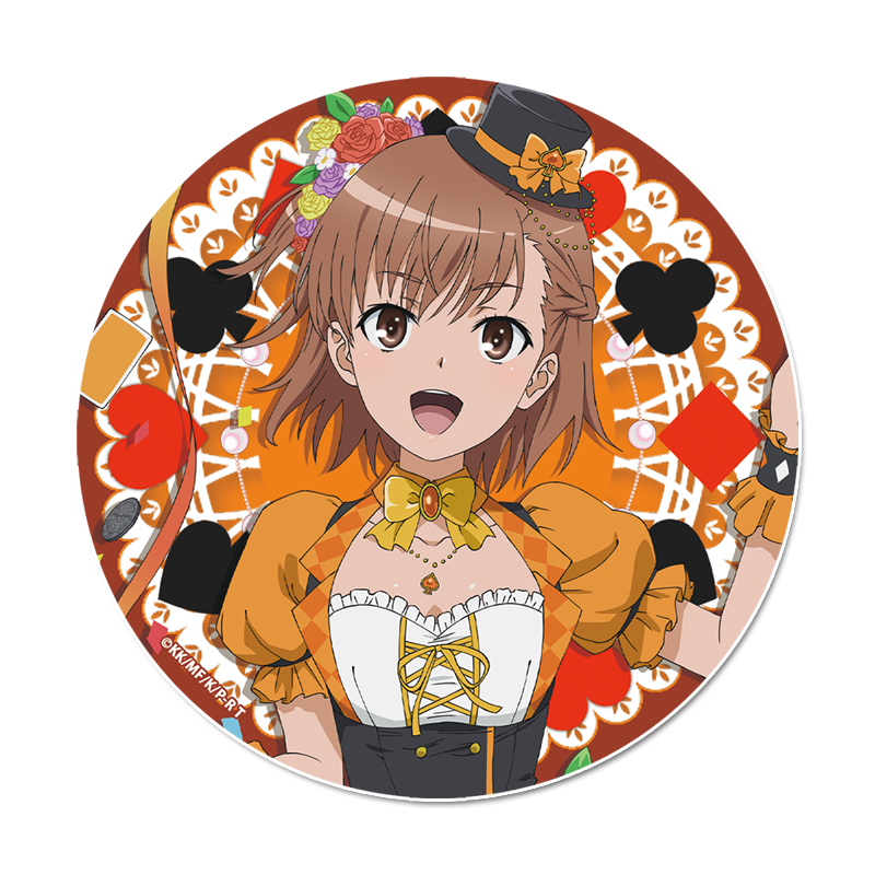 とある科学の超電磁砲T_描き下ろしBIG缶バッジ【御坂美琴】マジシャンver.