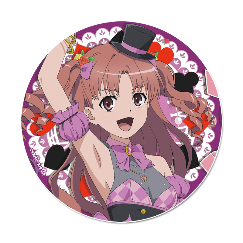 とある科学の超電磁砲T_描き下ろしBIG缶バッジ【白井黒子】マジシャンver.