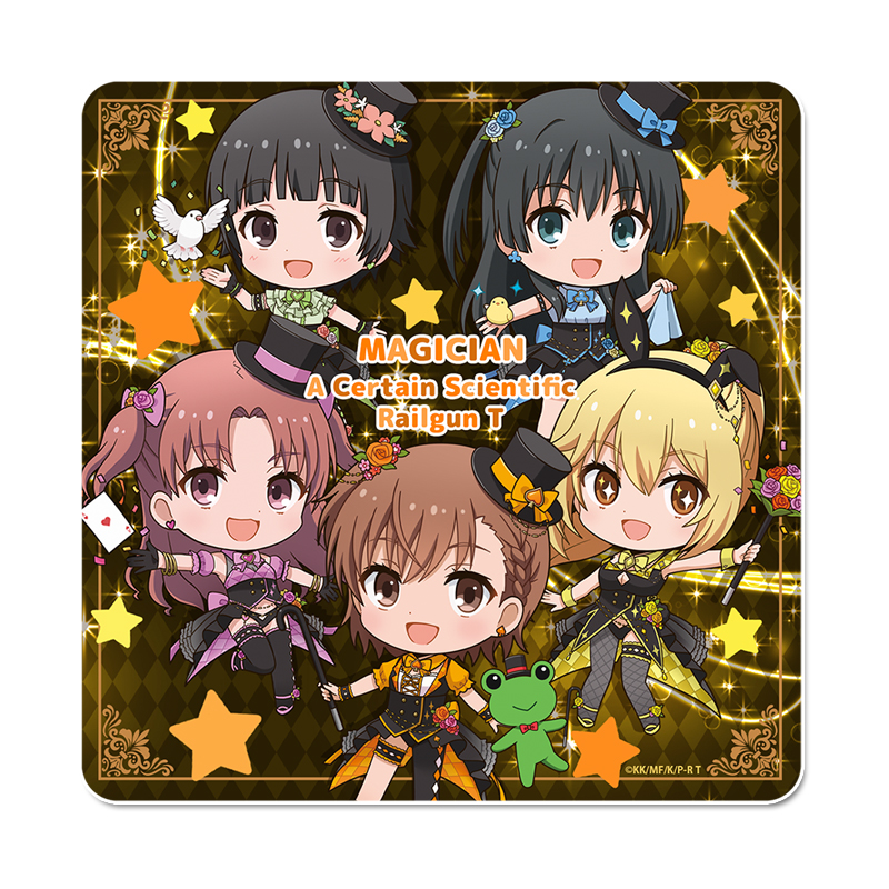 とある科学の超電磁砲T_ぷちちょこマグネットステッカー【マジシャンver.】