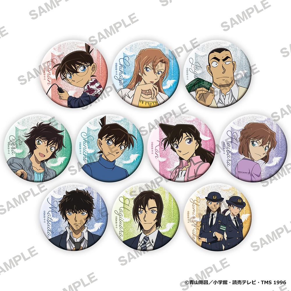 名探偵コナン_キラキラ缶バッジコレクション セルフフォトVer.【BOX/10個入り】