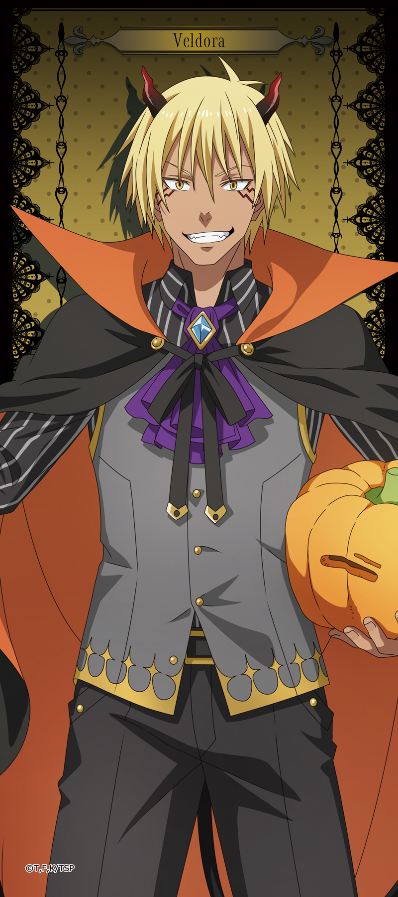 転生したらスライムだった件_描き下ろしスポーツタオル　（ヴェルドラ/ハロウィン）