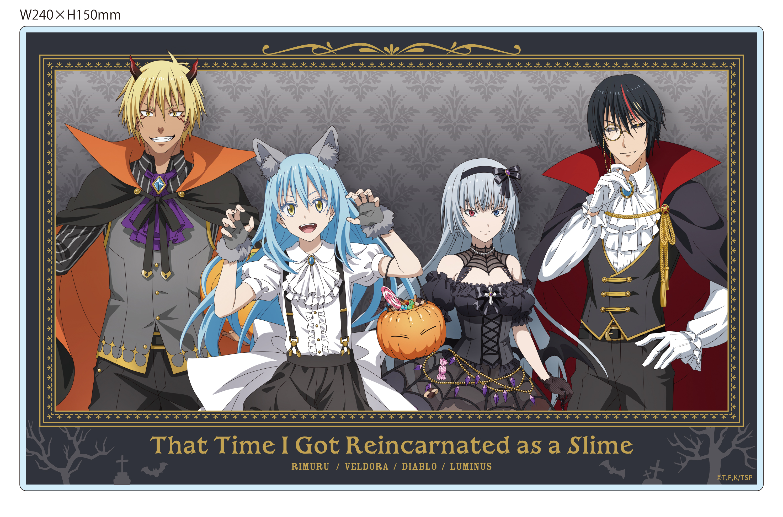 転生したらスライムだった件_描き下ろしアクリルボード　（ハロウィン）