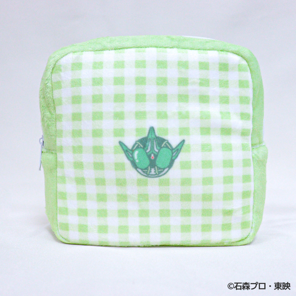 仮面ライダー電王_ましかくポーチ  5 アルタイルフォーム[ギンガムパステルシリーズ]