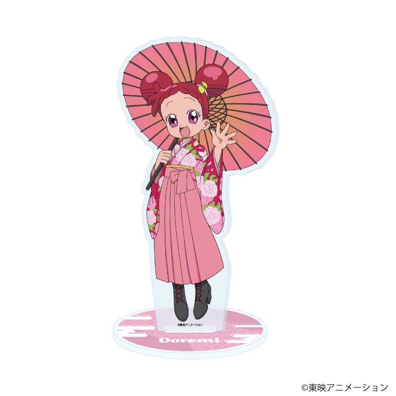 おジャ魔女どれみドッカ?ン！_アクリルスタンド47/春風どれみ 袴・番傘ver.(描き下ろしイラスト)