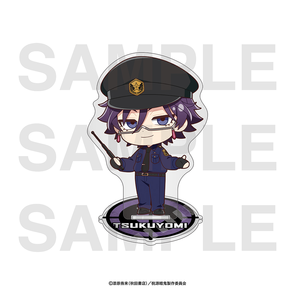 桃源暗鬼_～police～デフォルメアクリルスタンド 桃華月詠