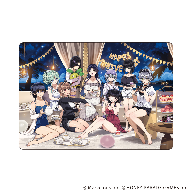 ドルフィンウェーブ_キャラクリアケース10/祝！2.5 Anniversary!!(公式イラスト)