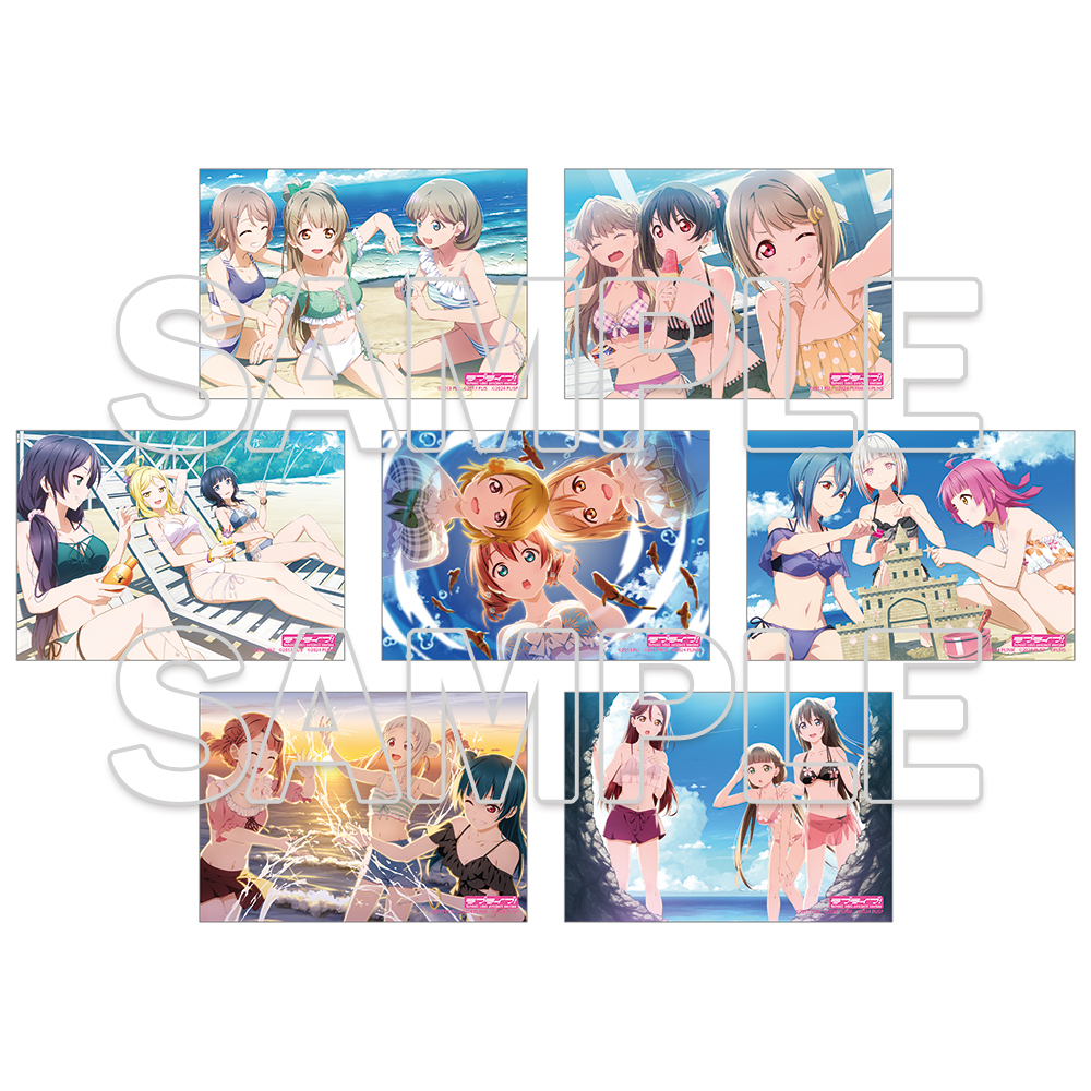 ラブライブ!シリーズ_L判ブロマイドコレクション Ver.Beach Girls