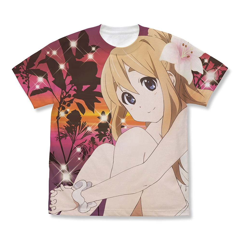 けいおん!_Sサイズ_琴吹紬 フルグラフィックTシャツ Highlight Sunset Ver./WHITE