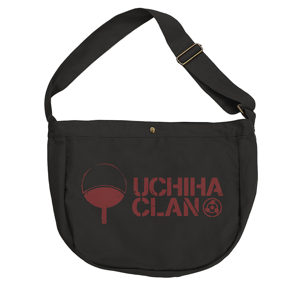 NARUTO-ナルト- 疾風伝_うちは一族 ニュースペーパーバッグ/BLACK
