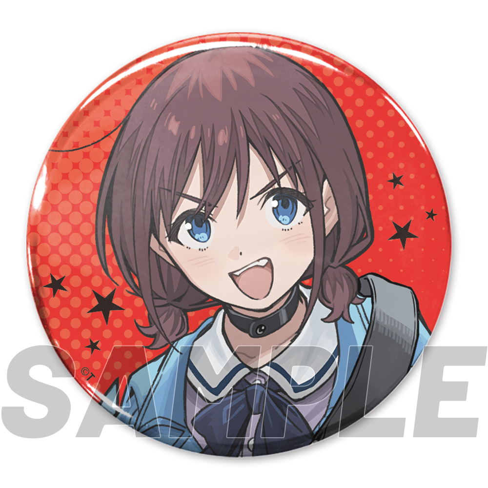ガールズバンドクライ_描き下ろし 井芹仁菜 65mm缶バッジ 運命の華Ver.