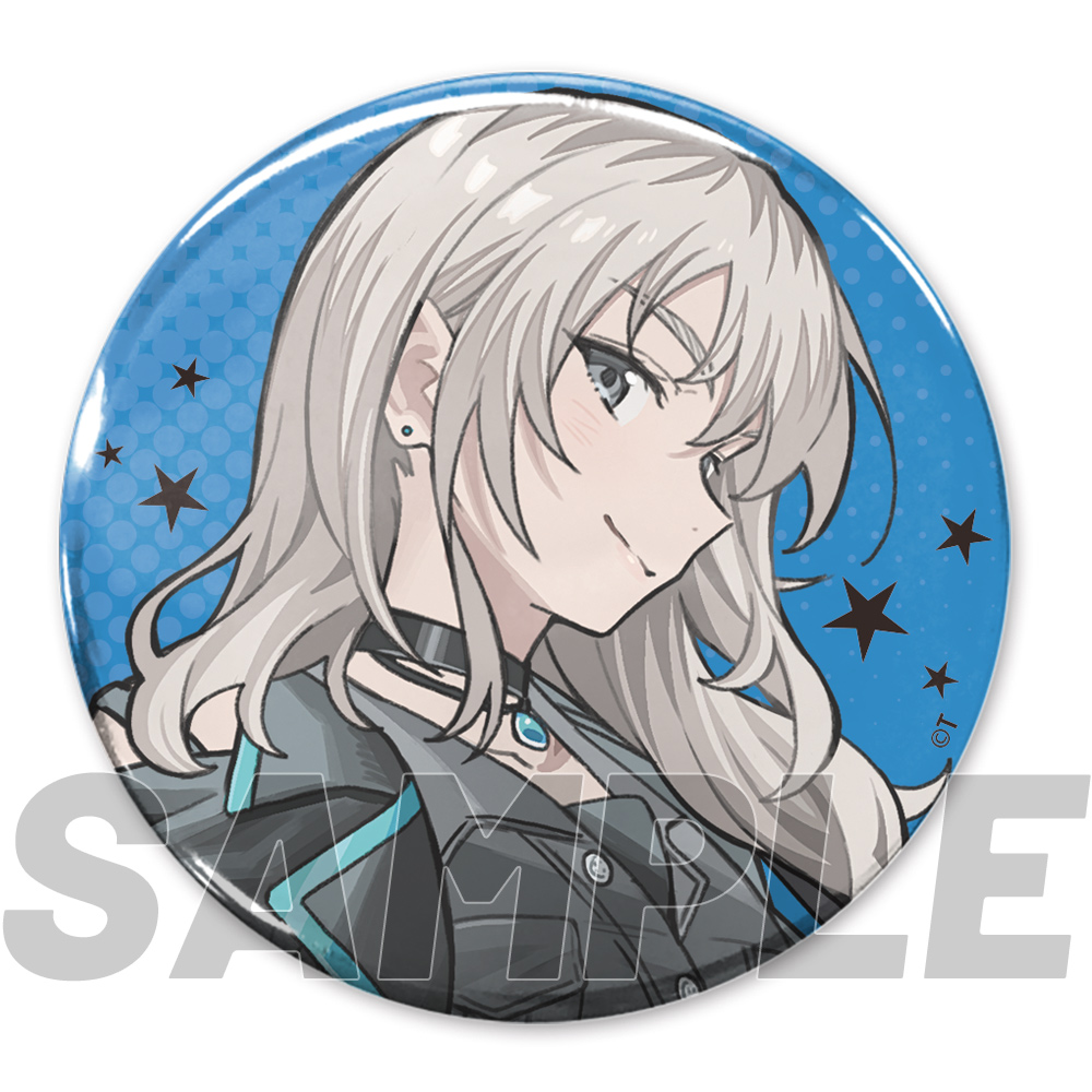 ガールズバンドクライ_描き下ろし 河原木桃香 65mm缶バッジ 運命の華Ver.