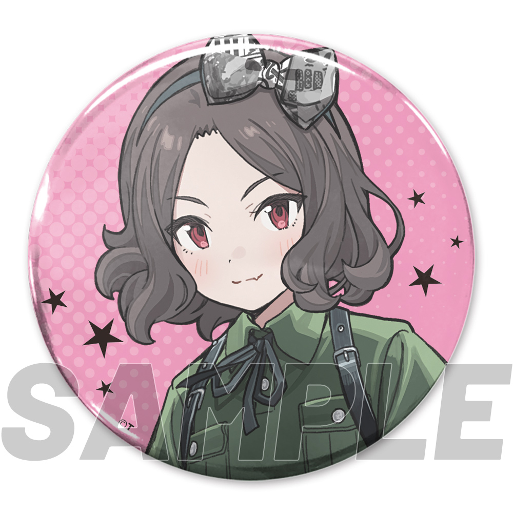 ガールズバンドクライ_描き下ろし 海老塚智 65mm缶バッジ 運命の華Ver.