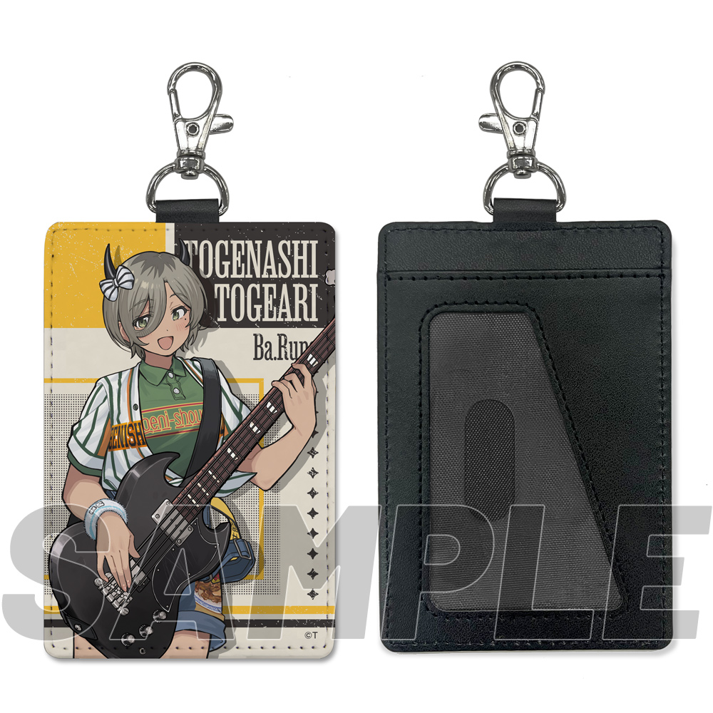 ガールズバンドクライ_描き下ろし ルパ パスケース(ナスカン付き) 運命の華Ver.