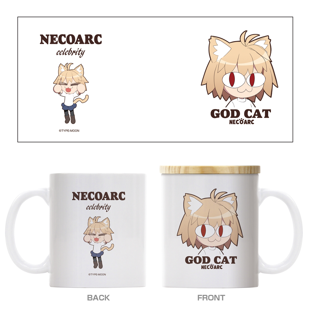 月姫 -A piece of blue glass moon-_ネコアルク フタ付きフルカラーマグカップ