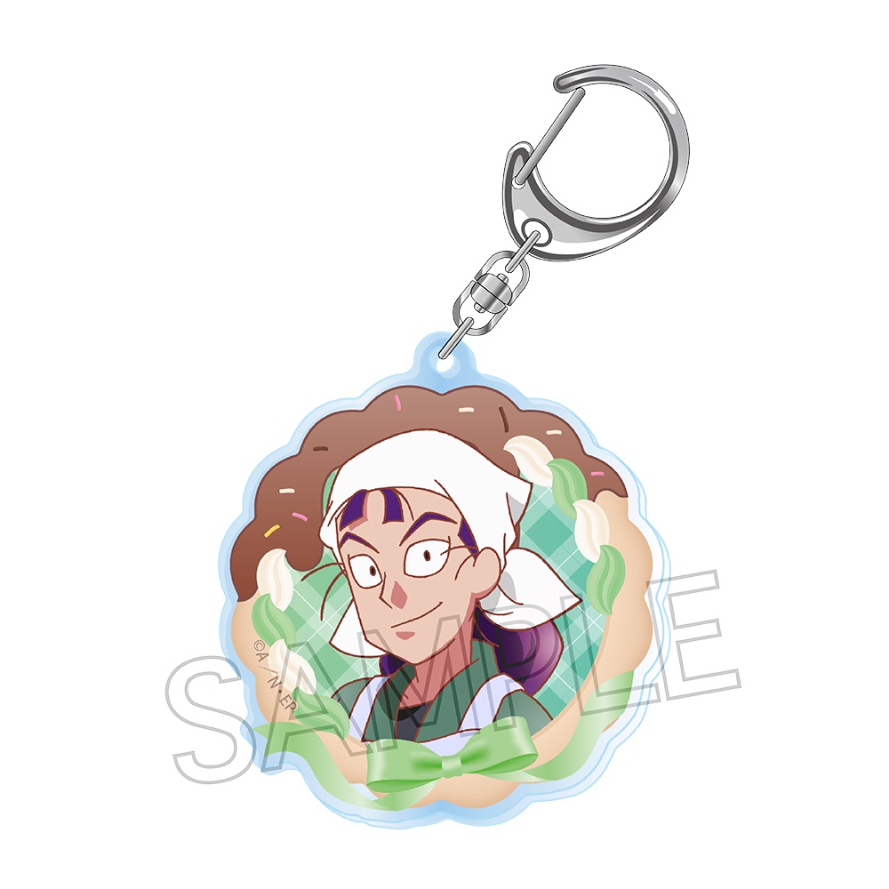 忍たま乱太郎_アクリルキーホルダー -スイーツ作りの段- 立花仙蔵