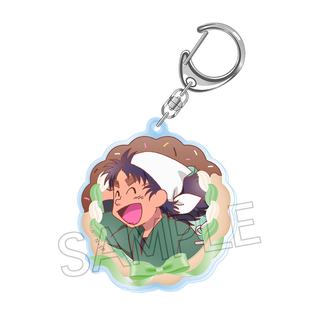 忍たま乱太郎_アクリルキーホルダー -スイーツ作りの段- 七松小平太