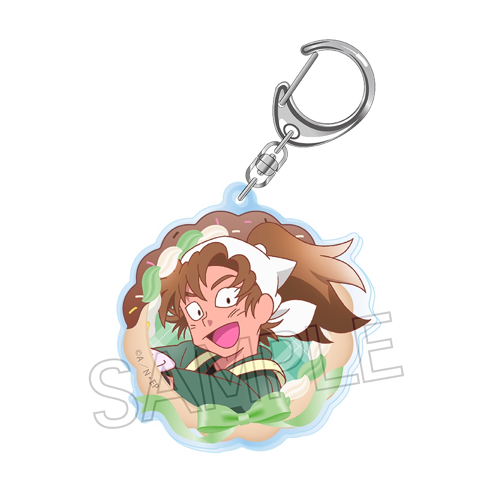 忍たま乱太郎_アクリルキーホルダー -スイーツ作りの段- 善法寺伊作