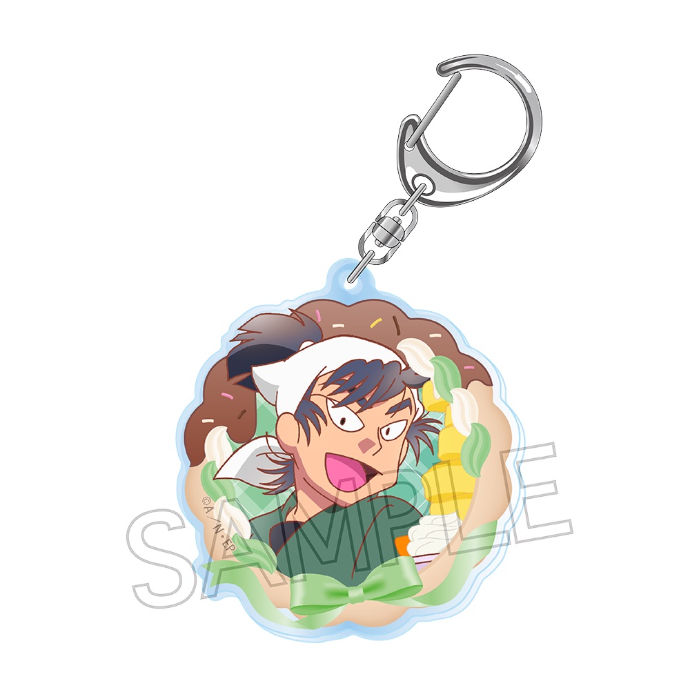 忍たま乱太郎_アクリルキーホルダー -スイーツ作りの段- 食満留三郎