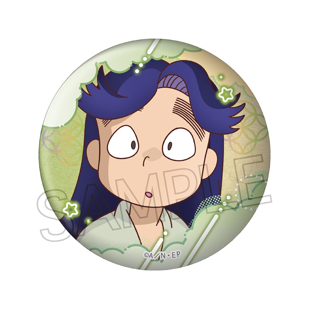 忍たま乱太郎_百面相缶バッジ -寝巻き姿の段Vol.2-【BOX／6個入り