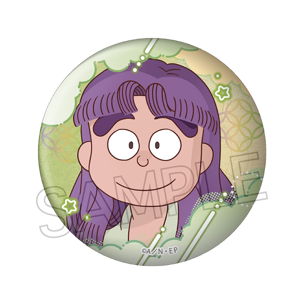 忍たま乱太郎_百面相缶バッジ -寝巻き姿の段Vol.2-【BOX／6個入り