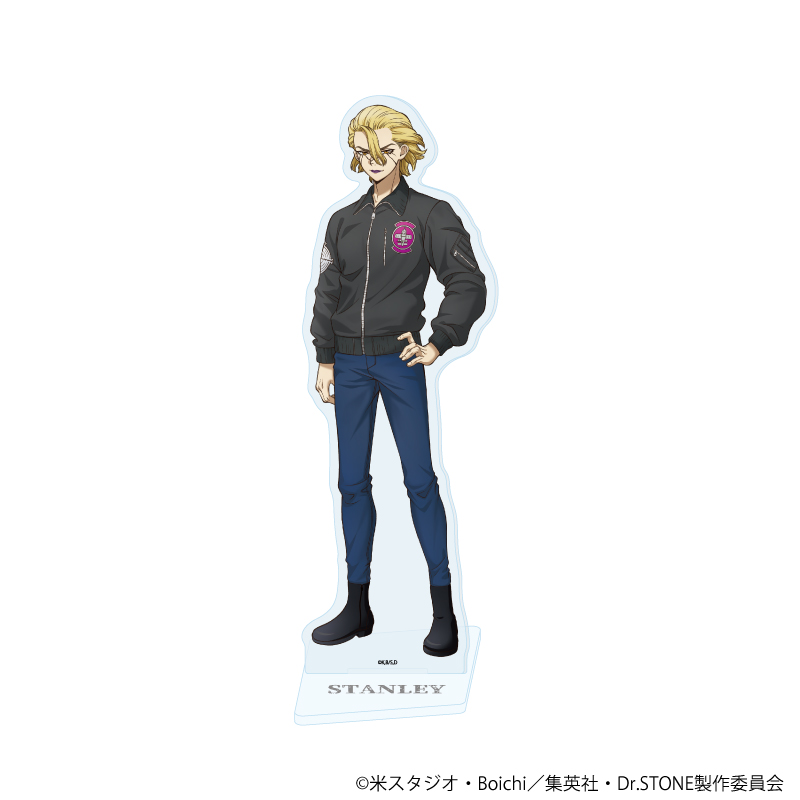 Dr.STONE_アクリルスタンド74/スタンリー・スナイダー フライトジャケットver.(描き下ろしイラスト)