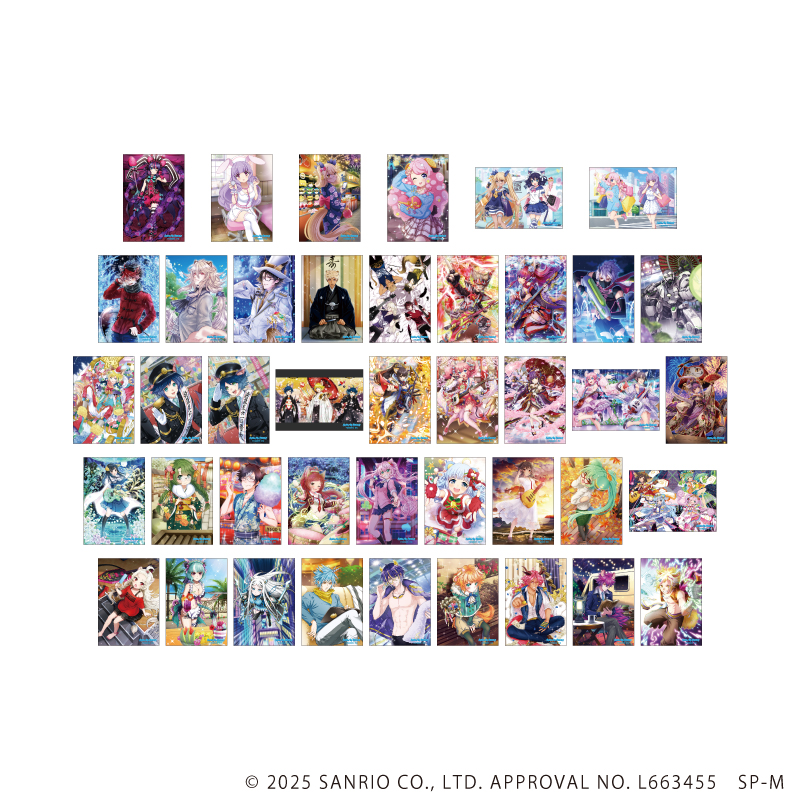 SHOW BY ROCK!!_L版ブロマイド3枚セット04/ブラインド(全42種)(公式イラスト)