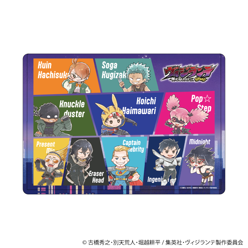 ヴィジランテ -僕のヒーローアカデミア ILLEGALS-_キャラクリアケース05/集合デザイン(グラフアート)
