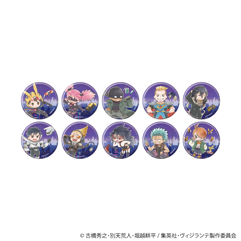 ヴィジランテ -僕のヒーローアカデミア ILLEGALS-_缶バッジ02/コンプリートセット(全10種)(グラフアート)【コンプリートセット／10個入り】