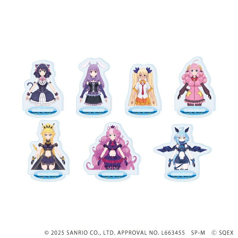 SHOW BY ROCK!!_アクリルぷちスタンド44/コンプリートセット(全7種)(公式イラスト)【コンプリートセット／7個入り】
