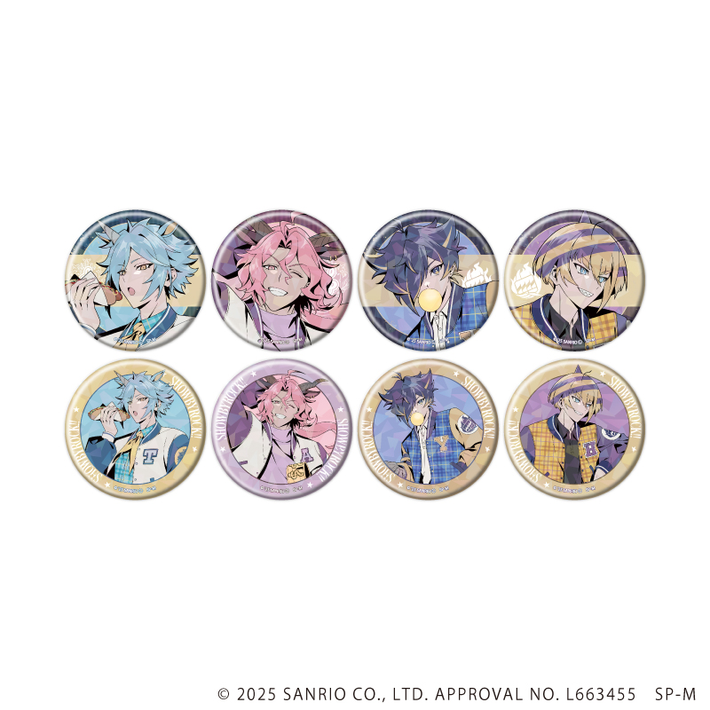 SHOW BY ROCK!!_(57mm)_ホログラム缶バッジ05/コンプリートセット(全8種)(描き下ろしイラスト)【コンプリートセット／8個入り】