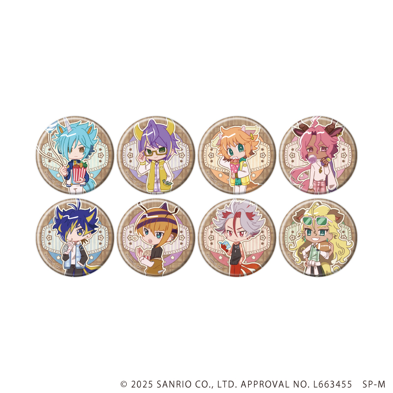 SHOW BY ROCK!!_缶バッジ51/コンプリートセット(全8種)(ミニキャライラスト)【コンプリートセット／8個入り】