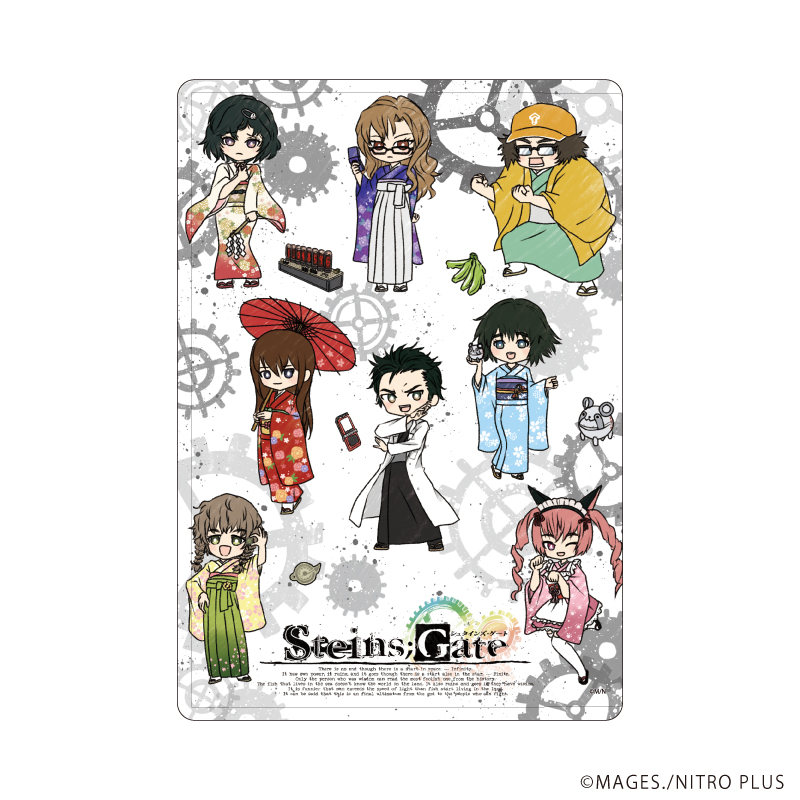 STEINS;GATE_キャラクリアケース01/集合デザイン(グラフアートイラスト)