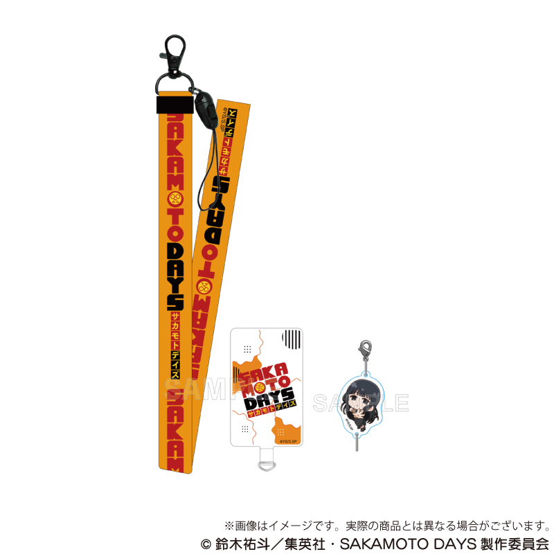 SAKAMOTO DAYS_ストラップ付きフォンタブ ポーチいんver. 大佛