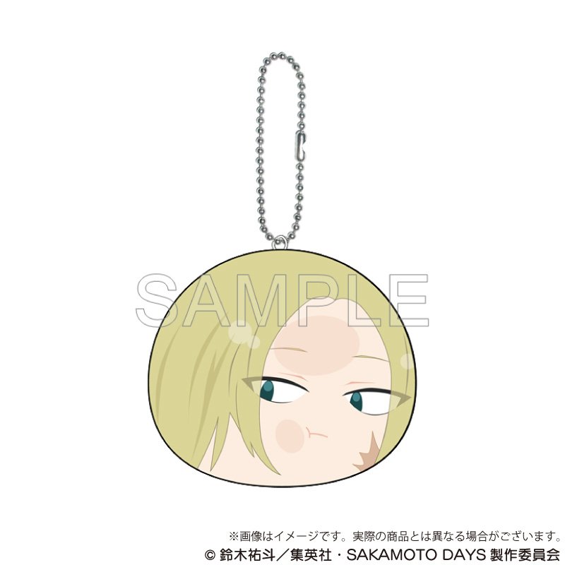 SAKAMOTO DAYS_クッションキーホルダー ポーチいんver. 神々廻