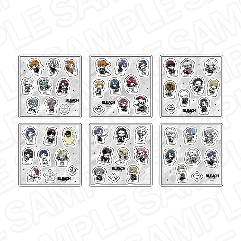BLEACH 千年血戦篇_アクリルパーツ(ブラインド) MONOCOLOR 【コンプリートOPP／6個入り】