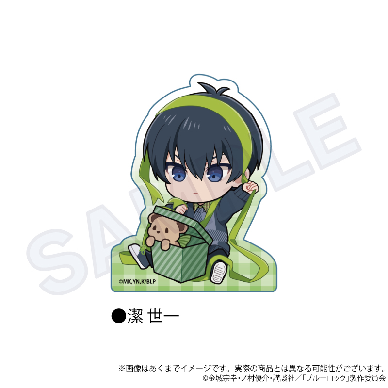 ブルーロック_アクリルブロック　プレゼントリボンver.　潔 世一