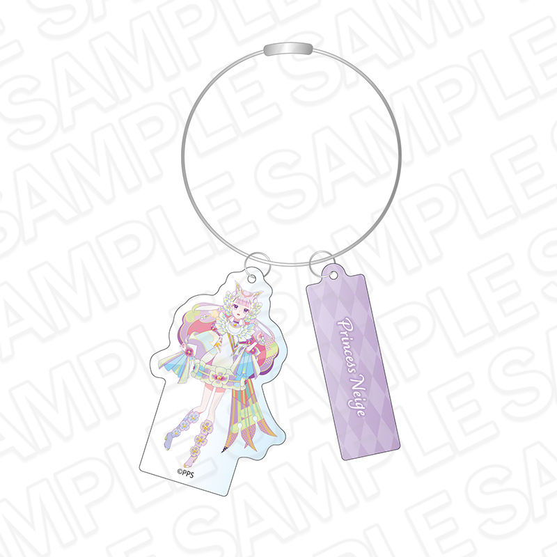 プリンセッション・オーケストラ_ワイヤーキーホルダー PALE TONE series プリンセス・ネージュ