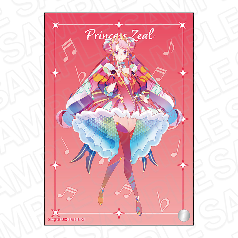 プリンセッション・オーケストラ_ミニアクリルアート PALE TONE series プリンセス・ジール