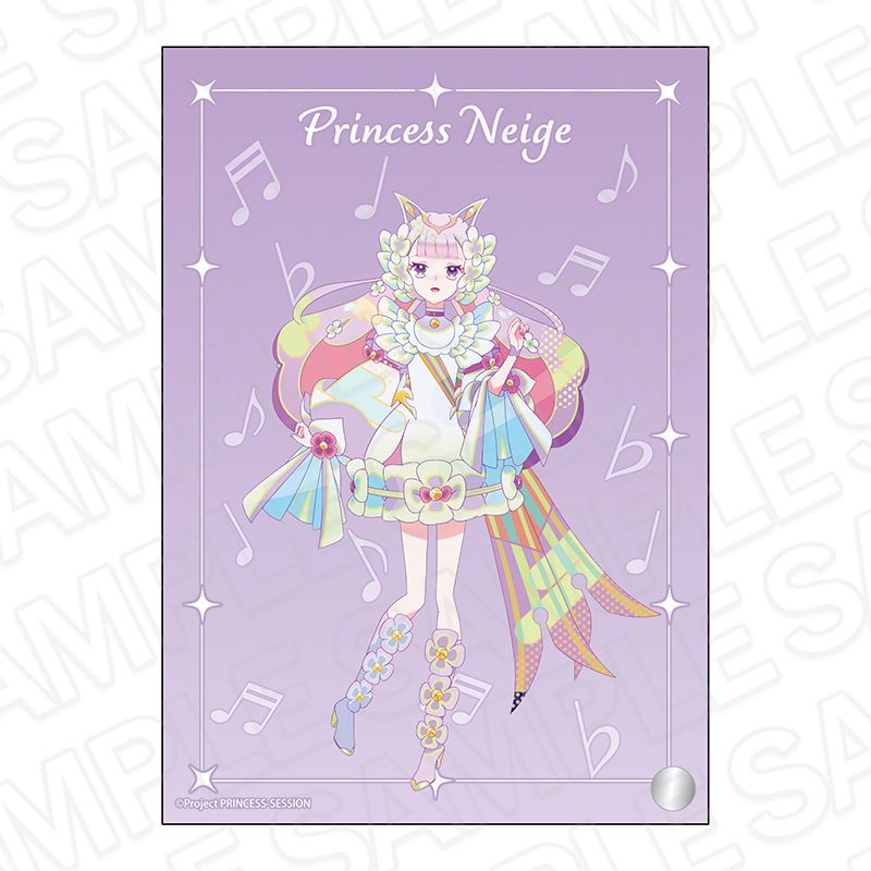 プリンセッション・オーケストラ_ミニアクリルアート PALE TONE series