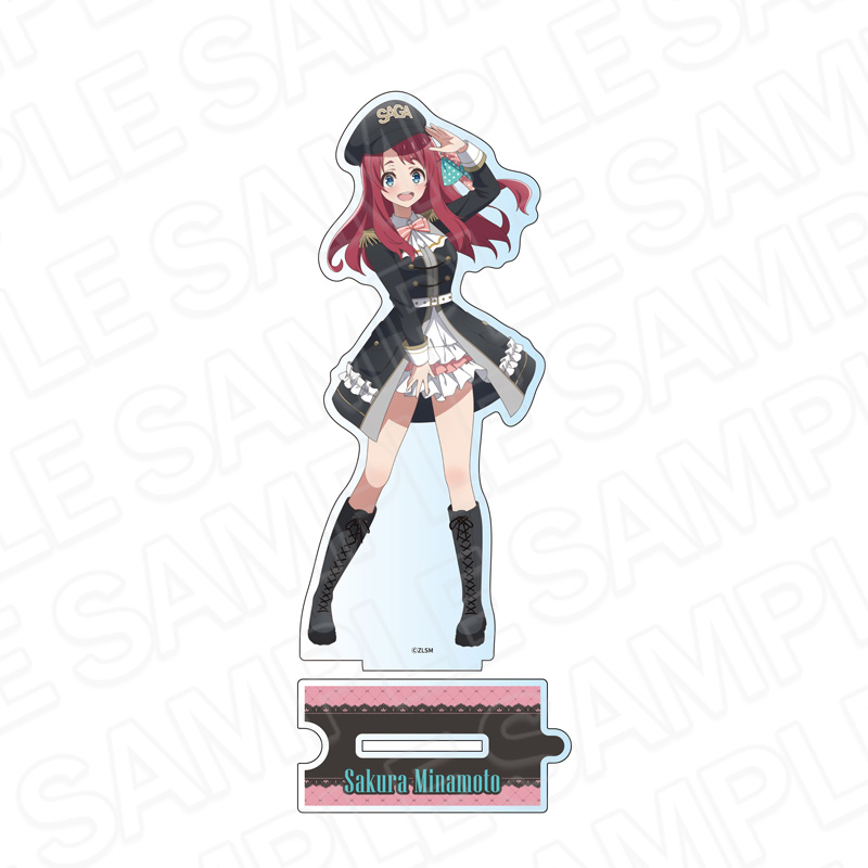 劇場版『ゾンビランドサガ ゆめぎんがパラダイス』_つながるデカアクリルスタンド 源 さくら ミリタリーロリータ ver.