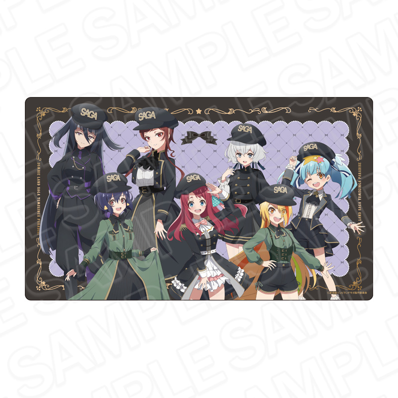 劇場版『ゾンビランドサガ ゆめぎんがパラダイス』_ラバーデスクマット ミリタリーロリータ ver.