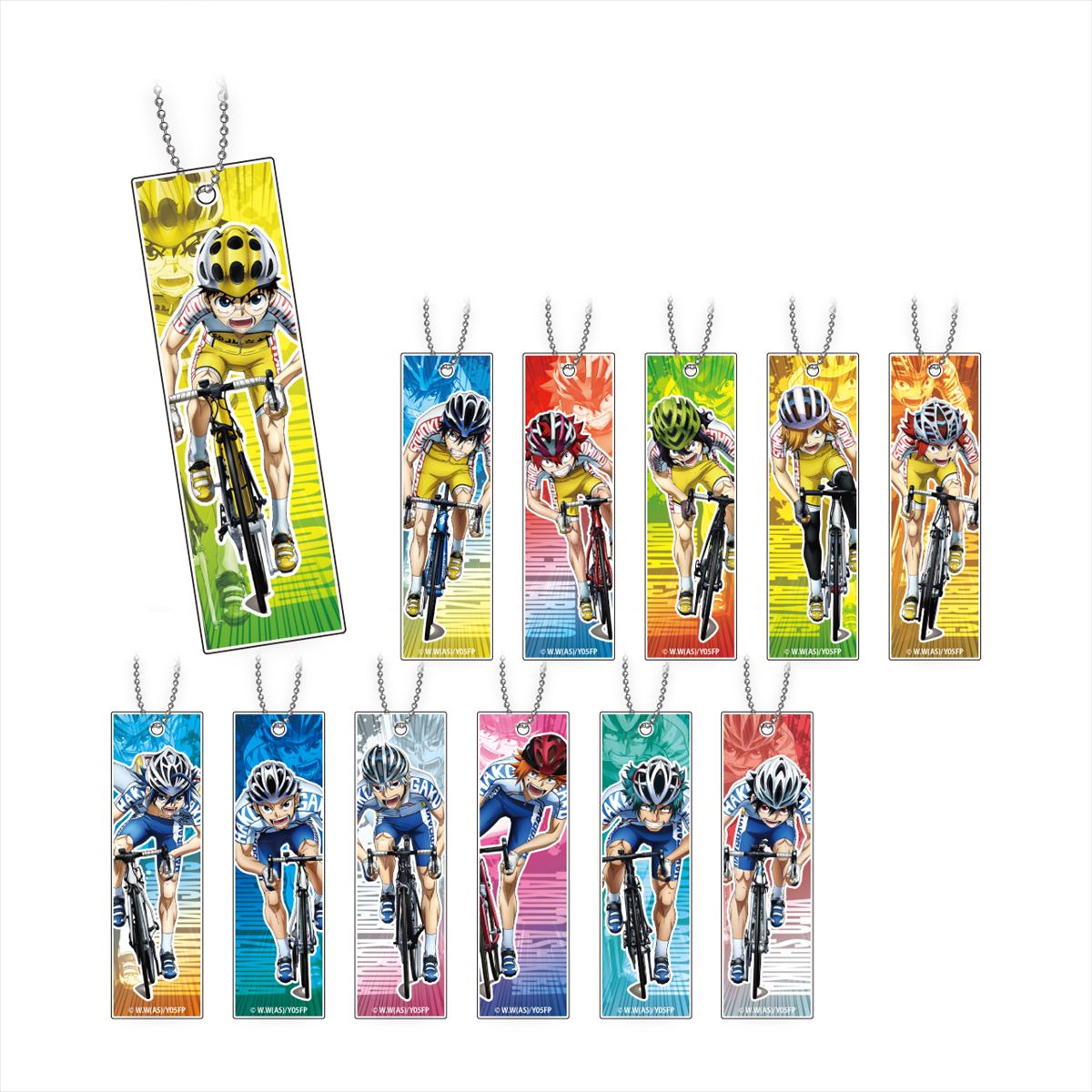 弱虫ペダル_ついコレ トレーディングアクリルキーホルダー 【コンプリートBOX／12個入り】