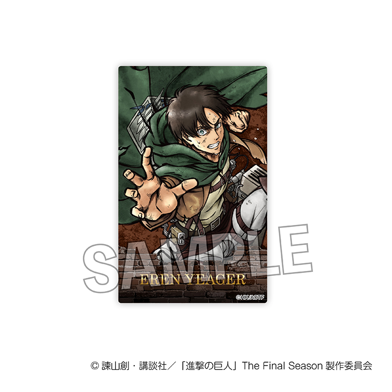 進撃の巨人_激高!!アクリルカード　エレン