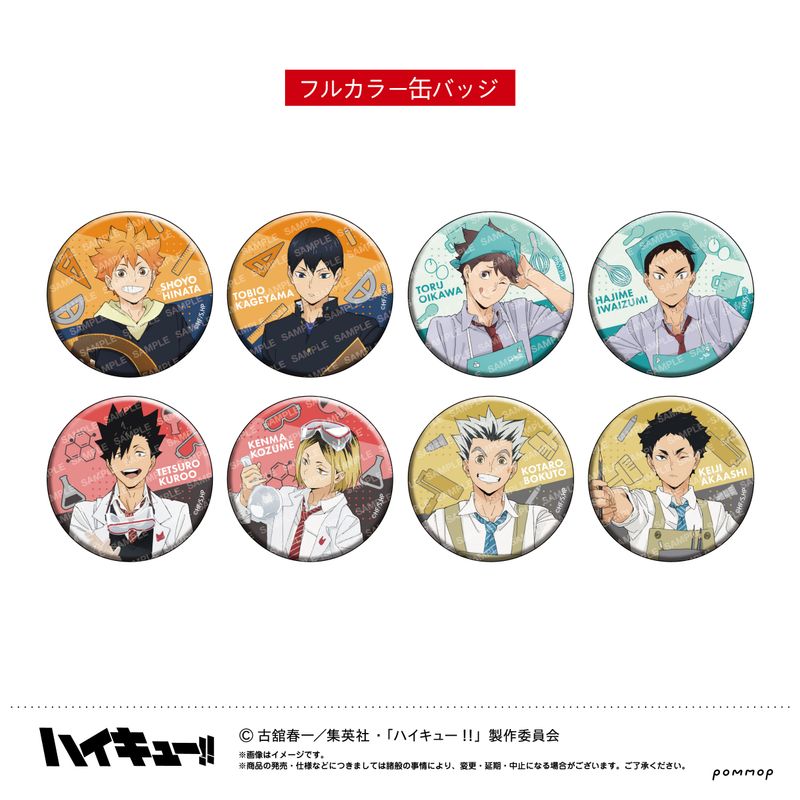 ハイキュー!!_缶バッジコレクション-授業!!- 【BOX／9個入り