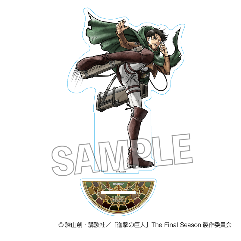 進撃の巨人_激高!!アクリルスタンド　リヴァイ